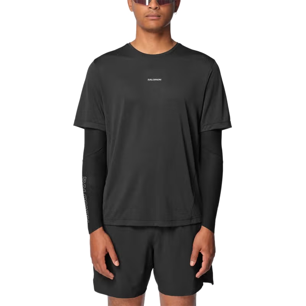 Salomon Shakeout Core T-skjorte Herre Sort