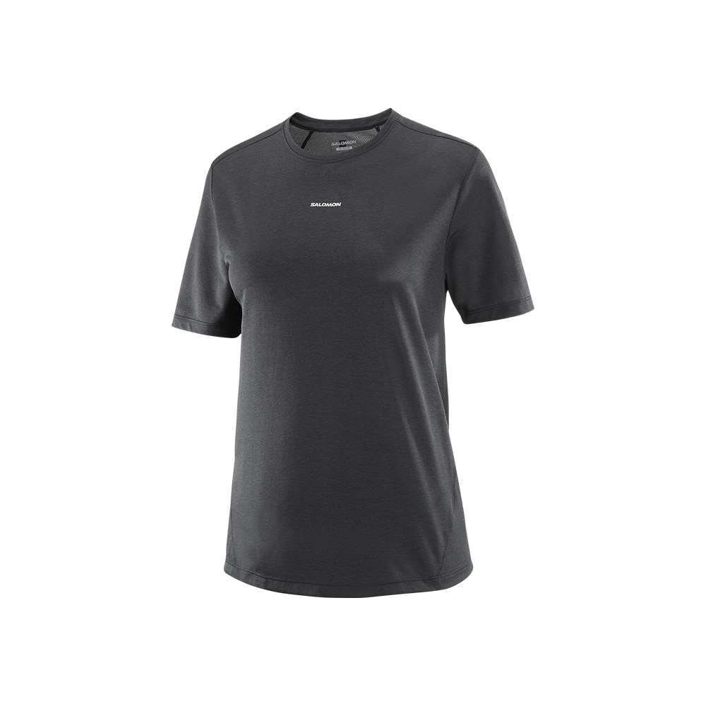 Salomon Shakeout Core T-skjorte Dame Sort