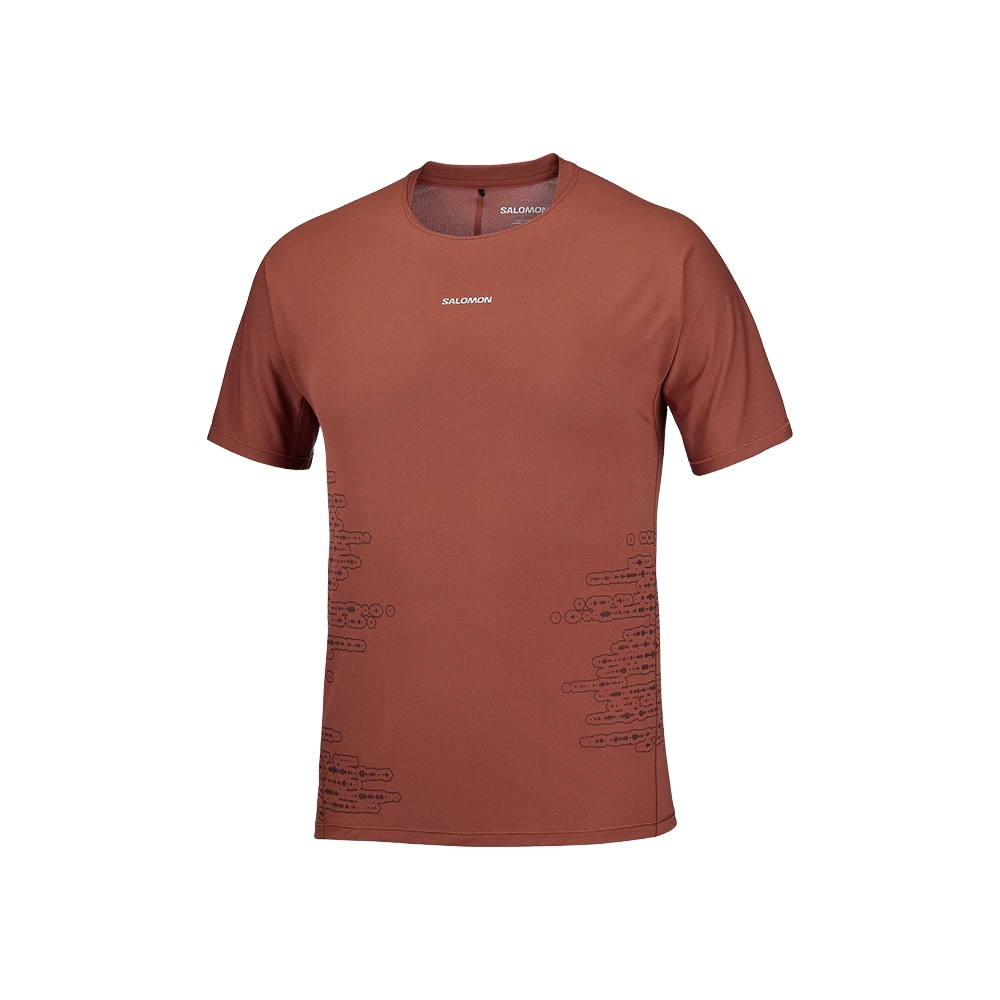 Salomon Sense Aero T-skjorte Herre Brun