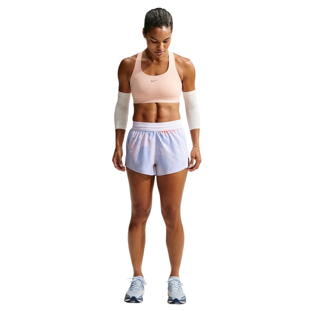 Nike Swift Løpeshorts Dame Lilla/Rosa