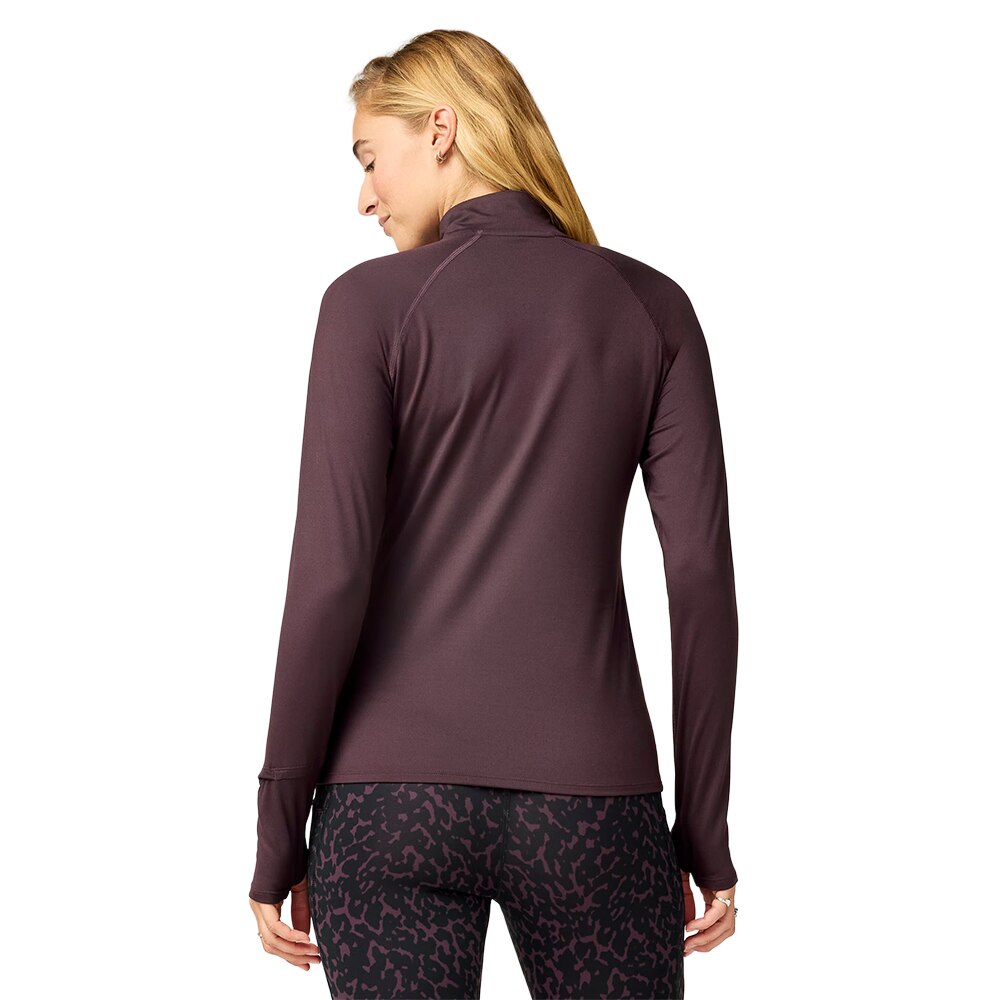 Brooks Dash 1/2 Zip 3.0 Langermet Trøye Dame Mørk Burgunder