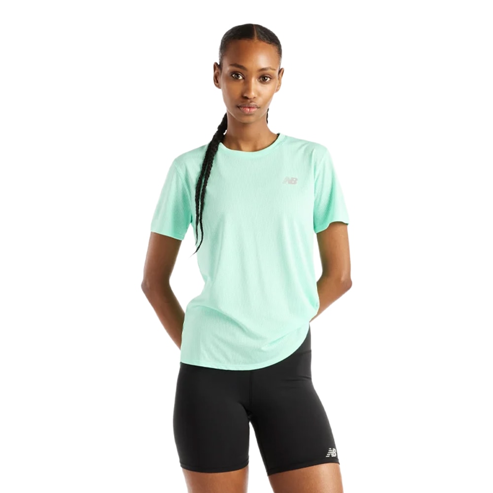 New Balance RC Essential T-skjorte Dame Grønn