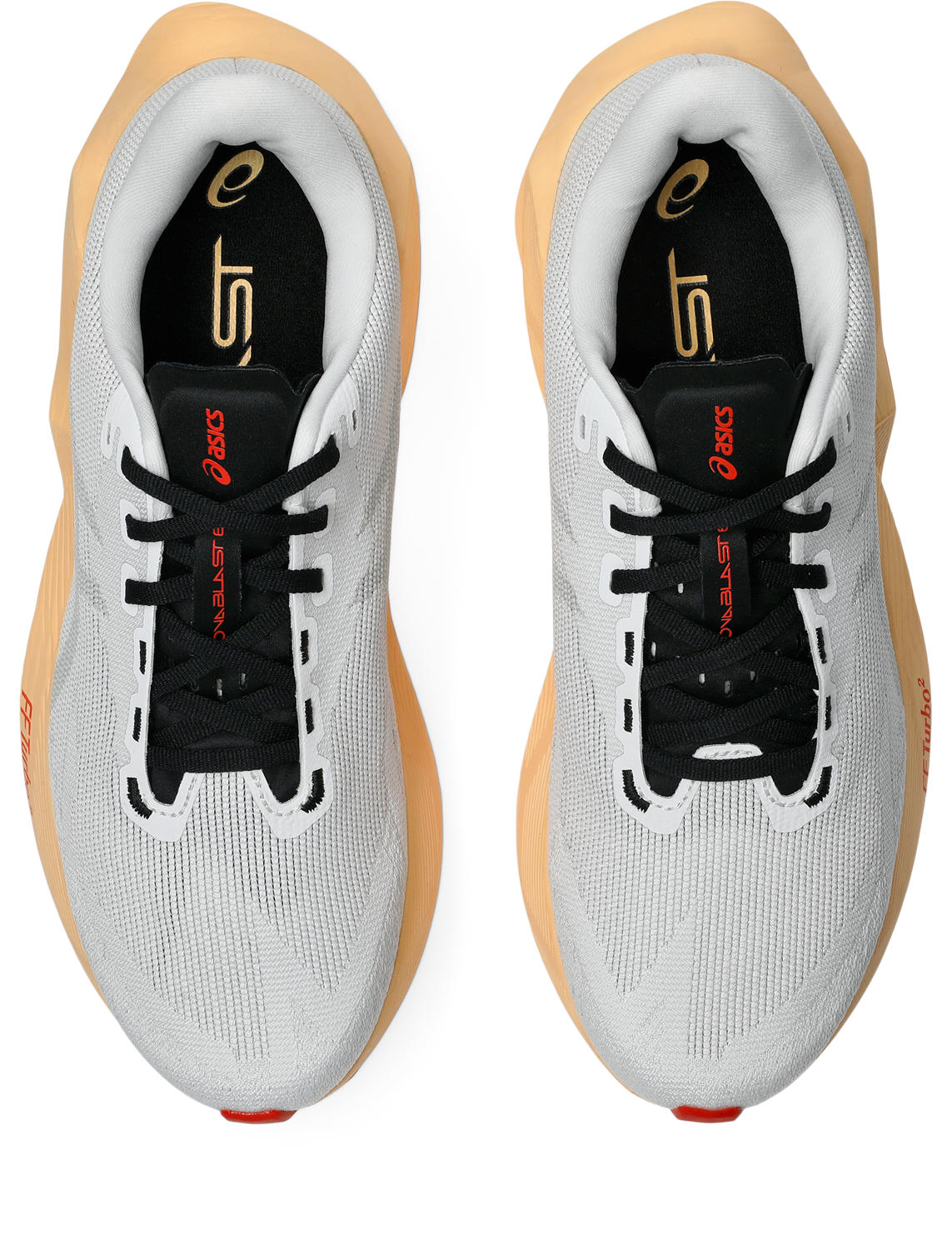 ASICS Novablast 6 Løpesko Herre Hvit/Oransje