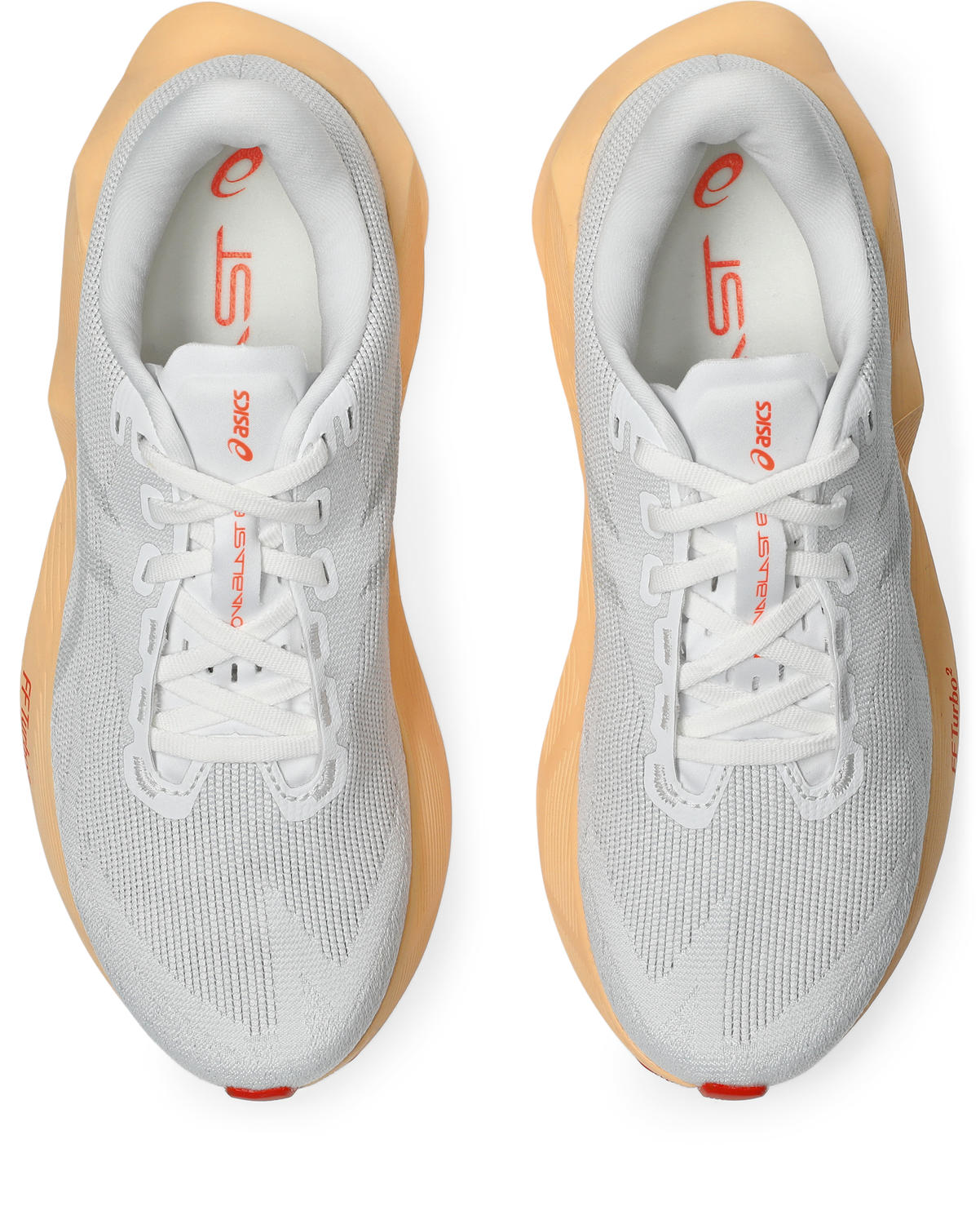 ASICS Novablast 6 Løpesko Dame Hvit/Oransje