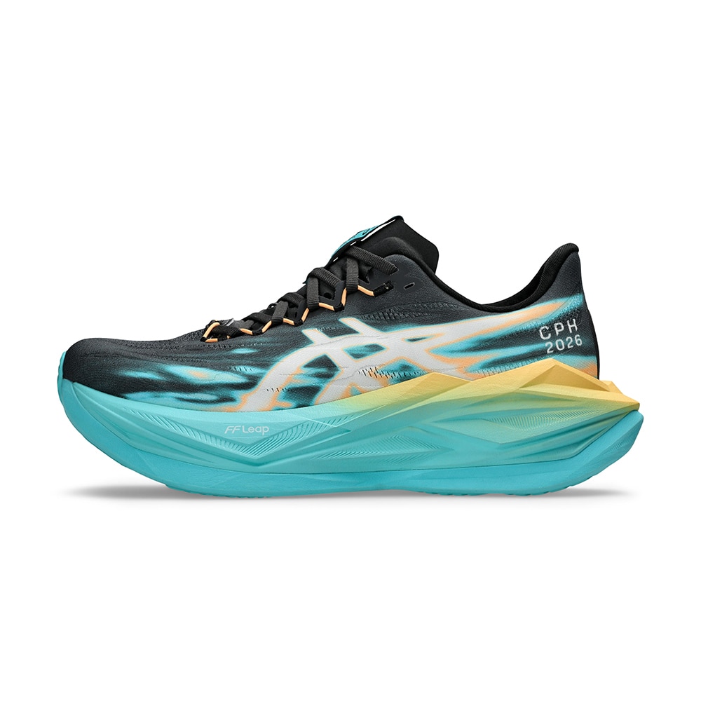 Asics SUPERBLAST 3 Løpesko Sort/Turkis