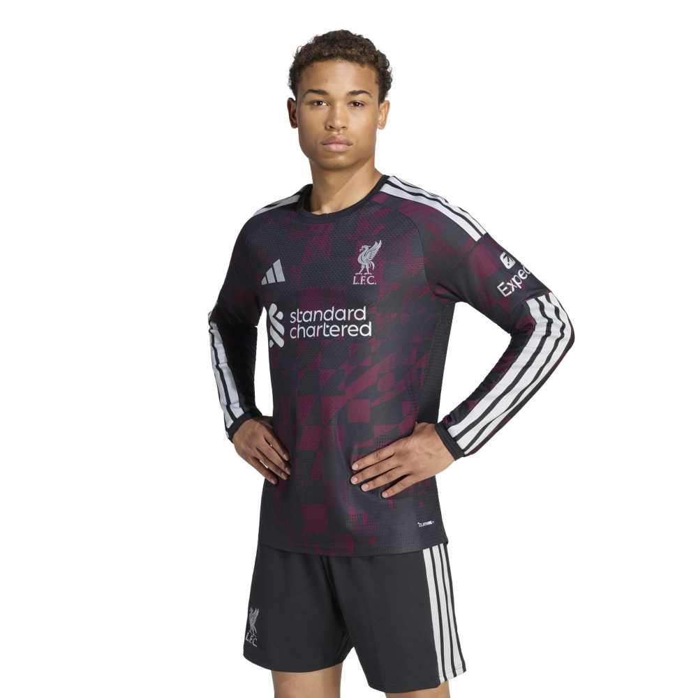 Adidas Liverpool FC Authentic Langermet Fotballdrakt 26/27 Tredje