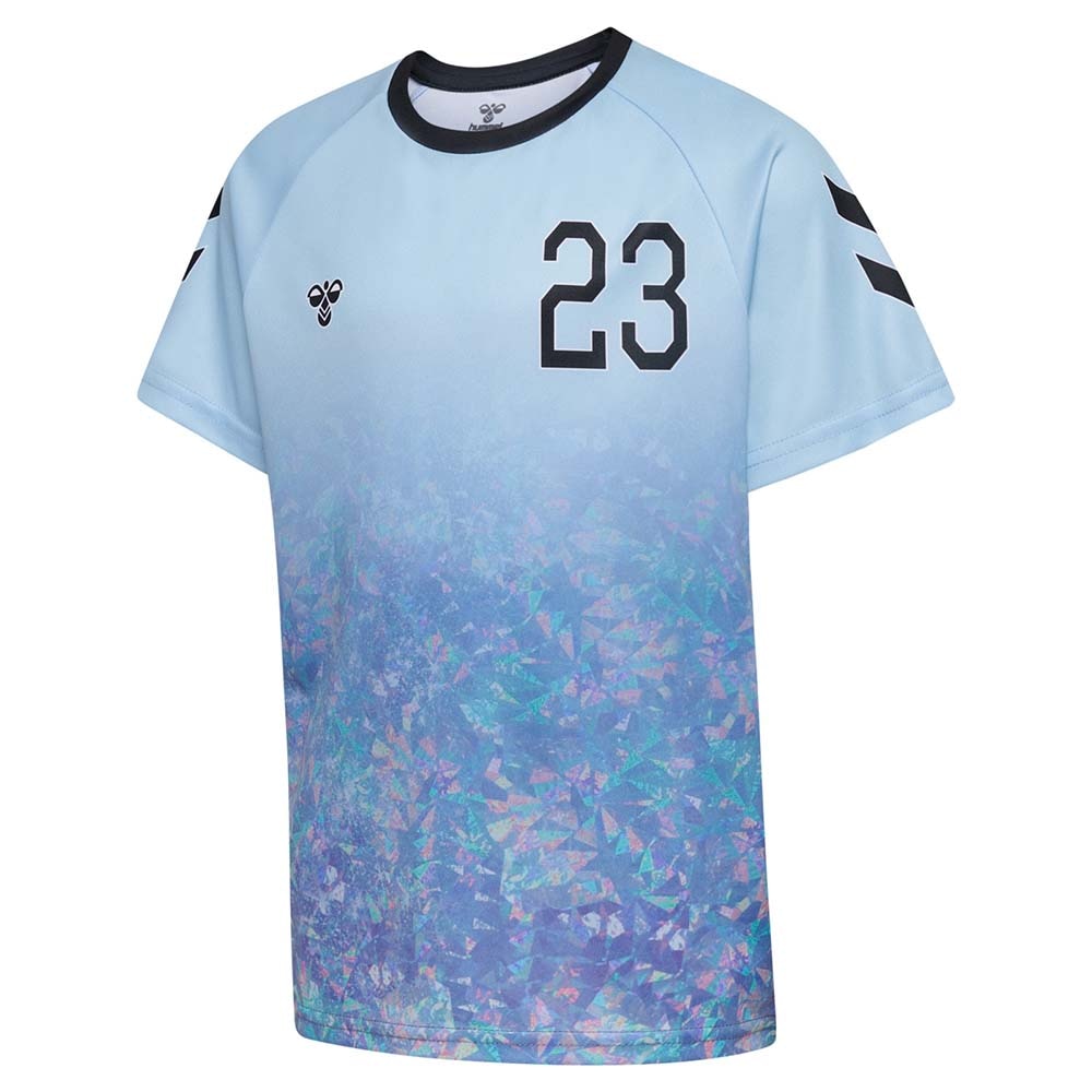 Hummel Shimmer T-Skjorte Barn Blå/Sort