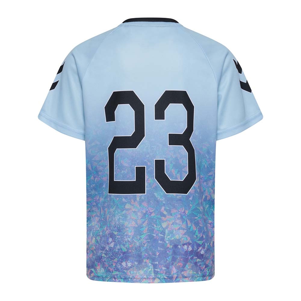Hummel Shimmer T-Skjorte Barn Blå/Sort
