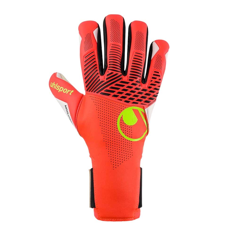 Uhlsport FM ZNE Absolutgrip HN Keeperhansker Rød/Hvit/Gul