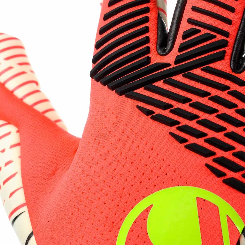 Uhlsport FM Ultragrip ZNE HN Keeperhansker Rød/Hvit/Gul