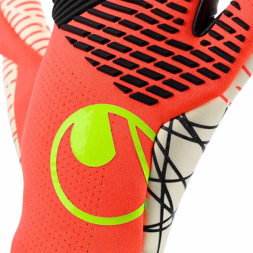 Uhlsport FM Ultragrip ZNE HN Keeperhansker Rød/Hvit/Gul