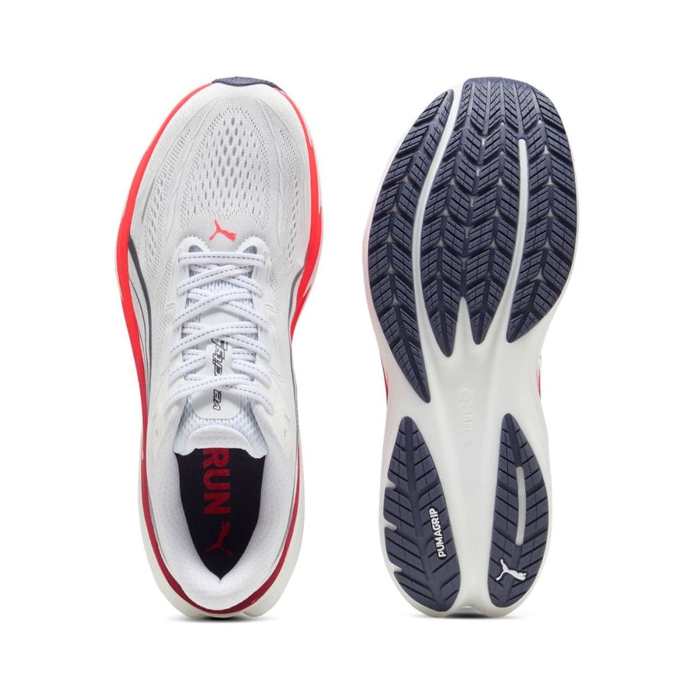 Puma Velocity Nitro 5 Løpesko Herre Hvit/Rød