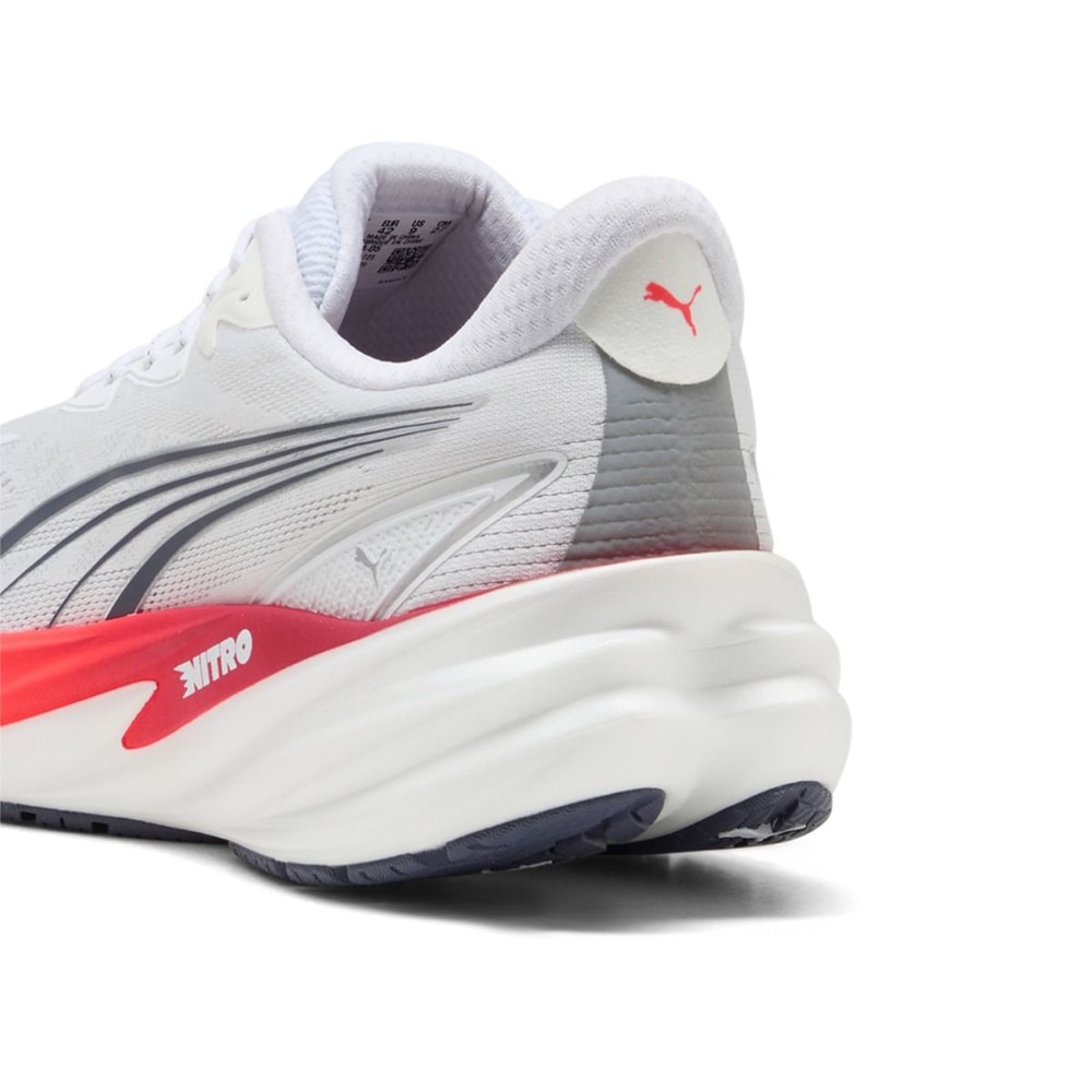 Puma Velocity Nitro 5 Løpesko Herre Hvit/Rød