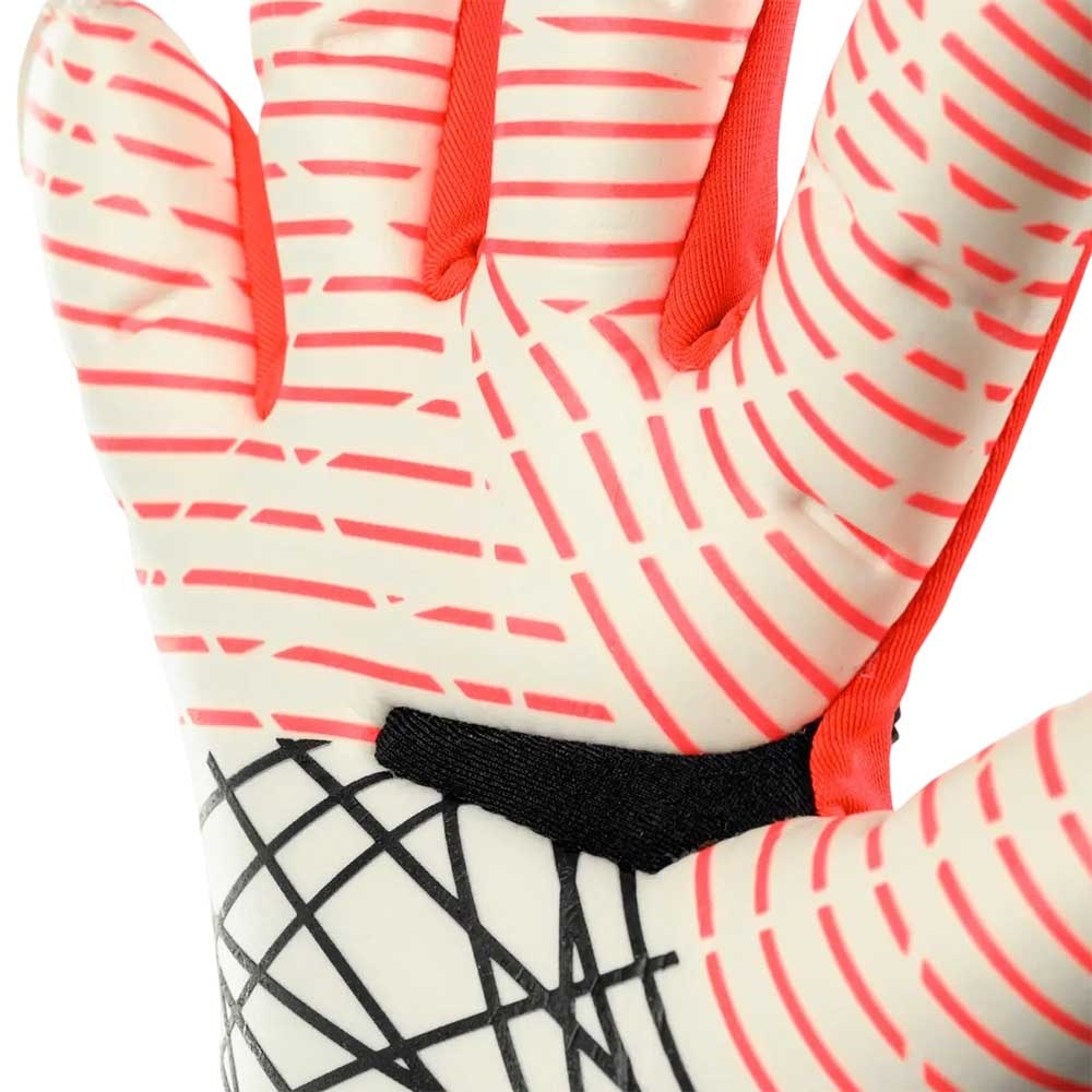 Uhlsport FM Ultragrip ZNE HYBD Keeperhansker Rød/Hvit/Gul