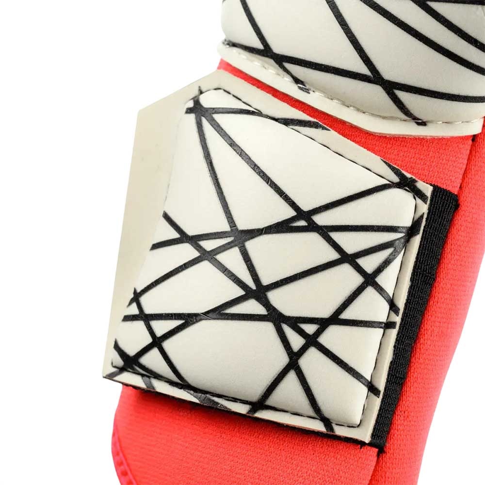 Uhlsport FM Ultragrip ZNE HYBD Keeperhansker Rød/Hvit/Gul