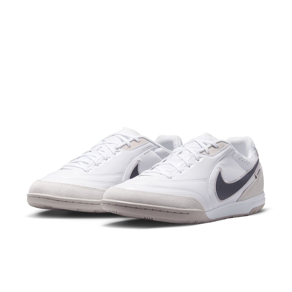 Nike Tiempo Streetgato IC Futsal Innendørs Fotballsko Hvit/Grå