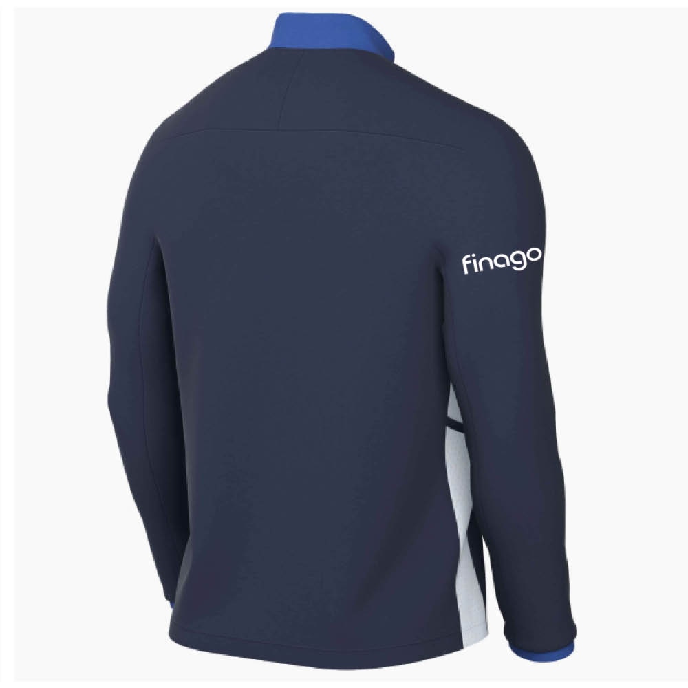 Nike Dri-FIT BI Athletics Treningsgenser Marine/Hvit
