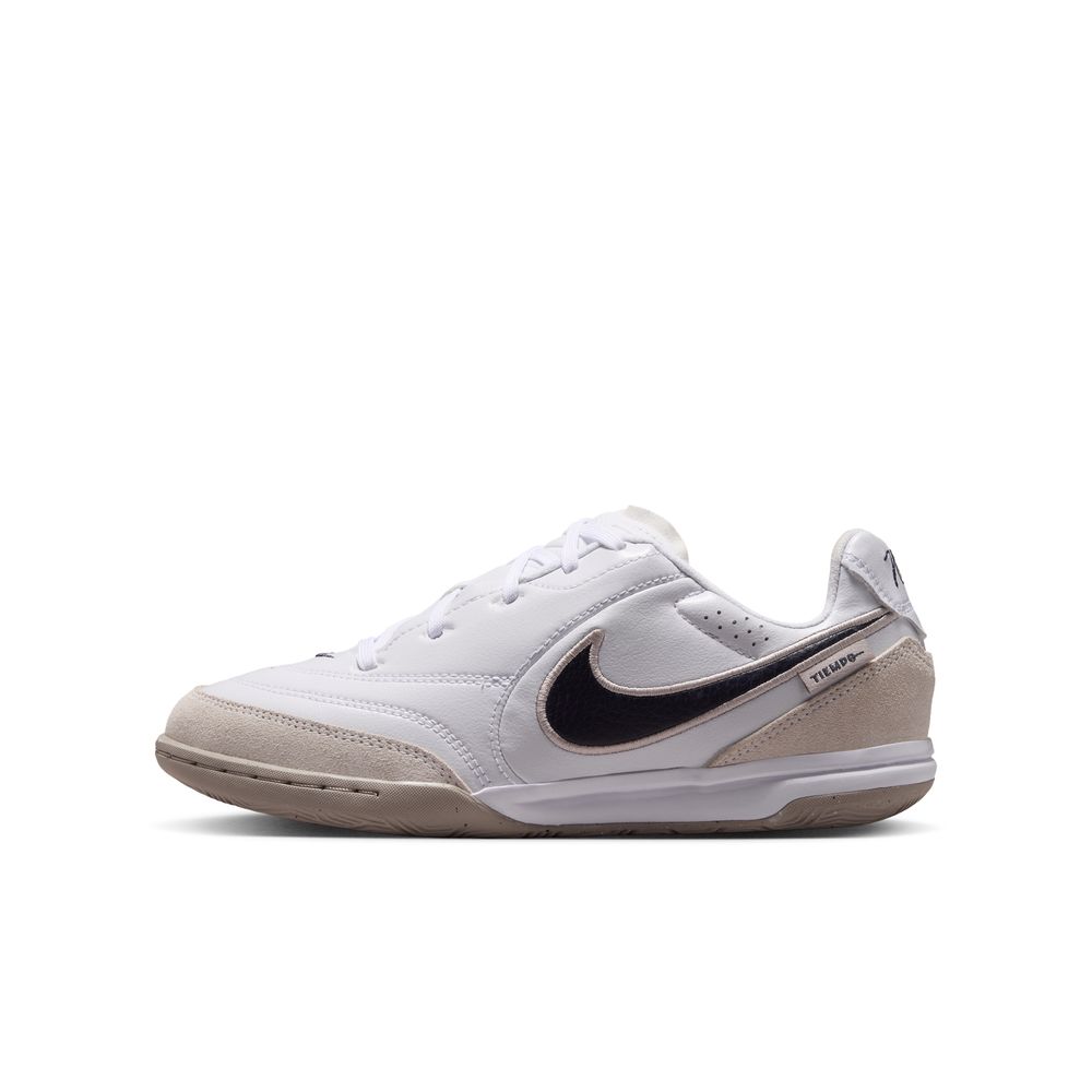 Nike Tiempo Streetgato IC Futsal Innendørs Fotballsko Barn Hvit/Grå