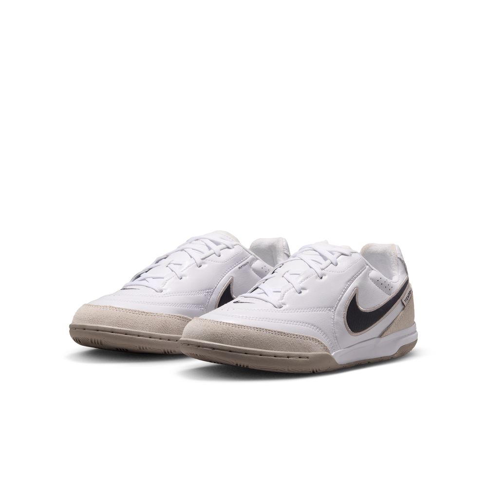 Nike Tiempo Streetgato IC Futsal Innendørs Fotballsko Barn Hvit/Grå