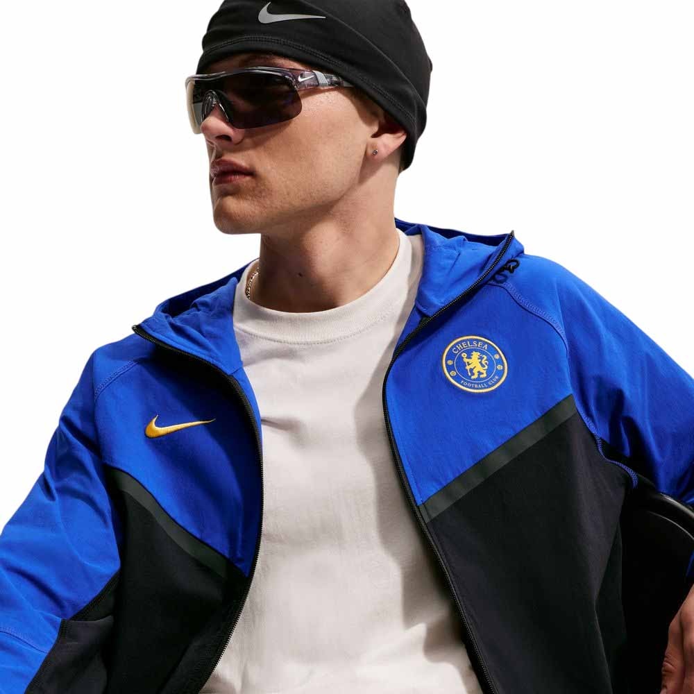 Nike Chelsea Tech Woven Full-Zip Jakke 26/27 Blå/Sort