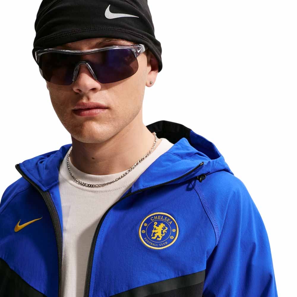 Nike Chelsea Tech Woven Full-Zip Jakke 26/27 Blå/Sort