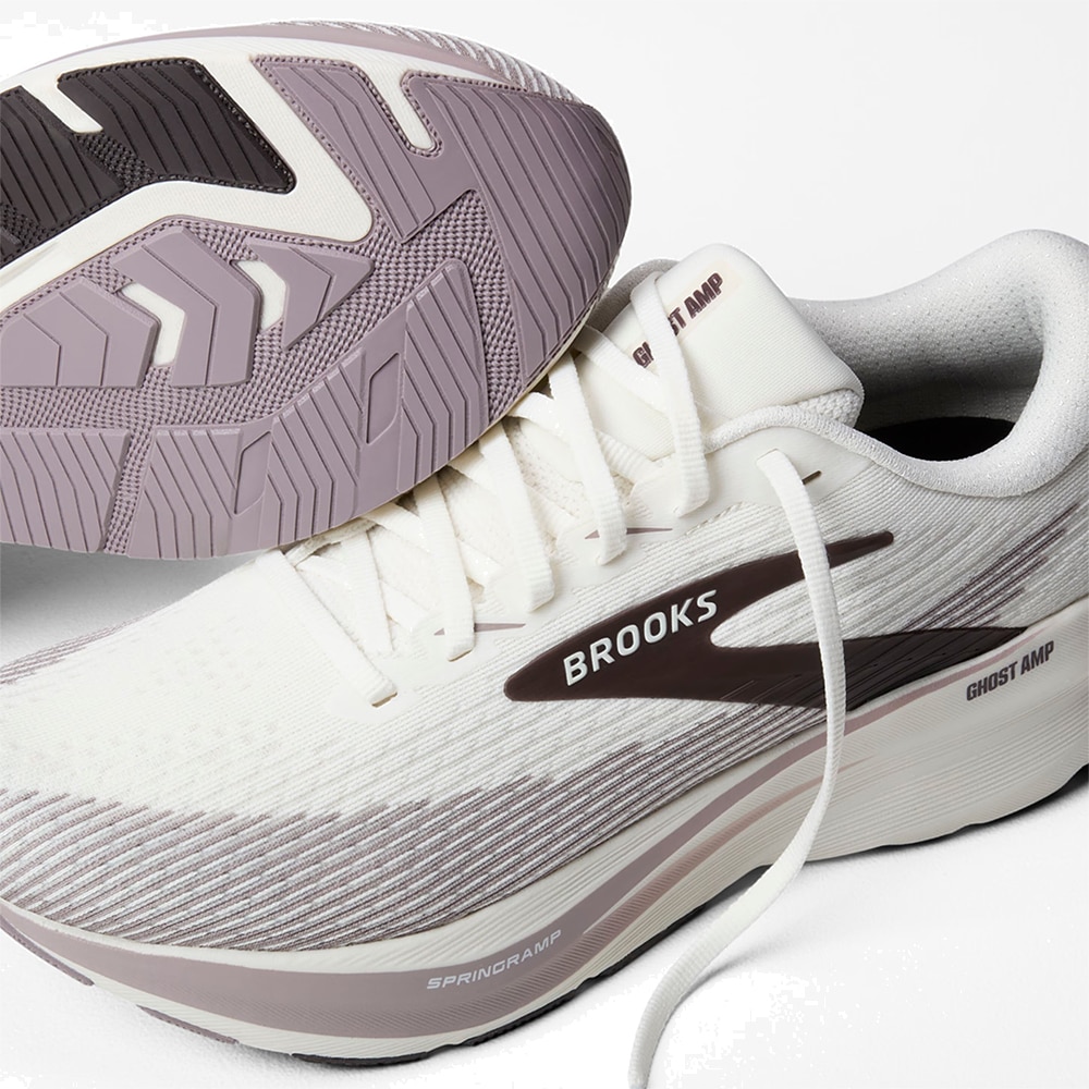 Brooks Ghost Amp Løpesko Herre Beige