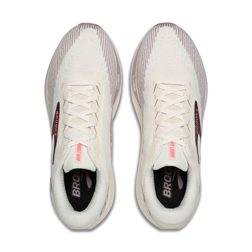 Brooks Ghost Amp Løpesko Dame Beige
