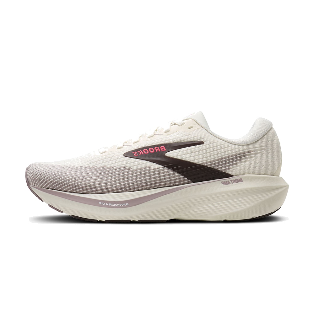 Brooks Ghost Amp Løpesko Dame Beige