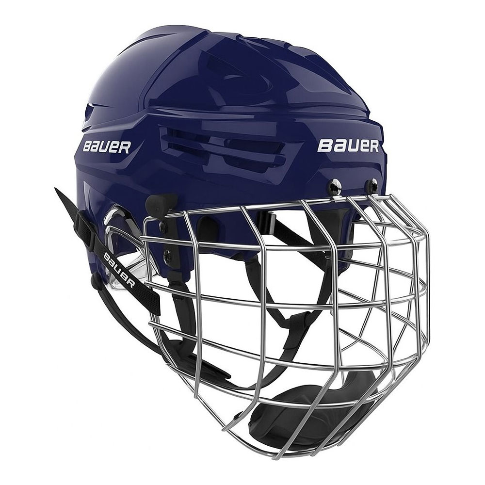 Bauer RE-AKT 70 Combo Hockeyhjelm Marine