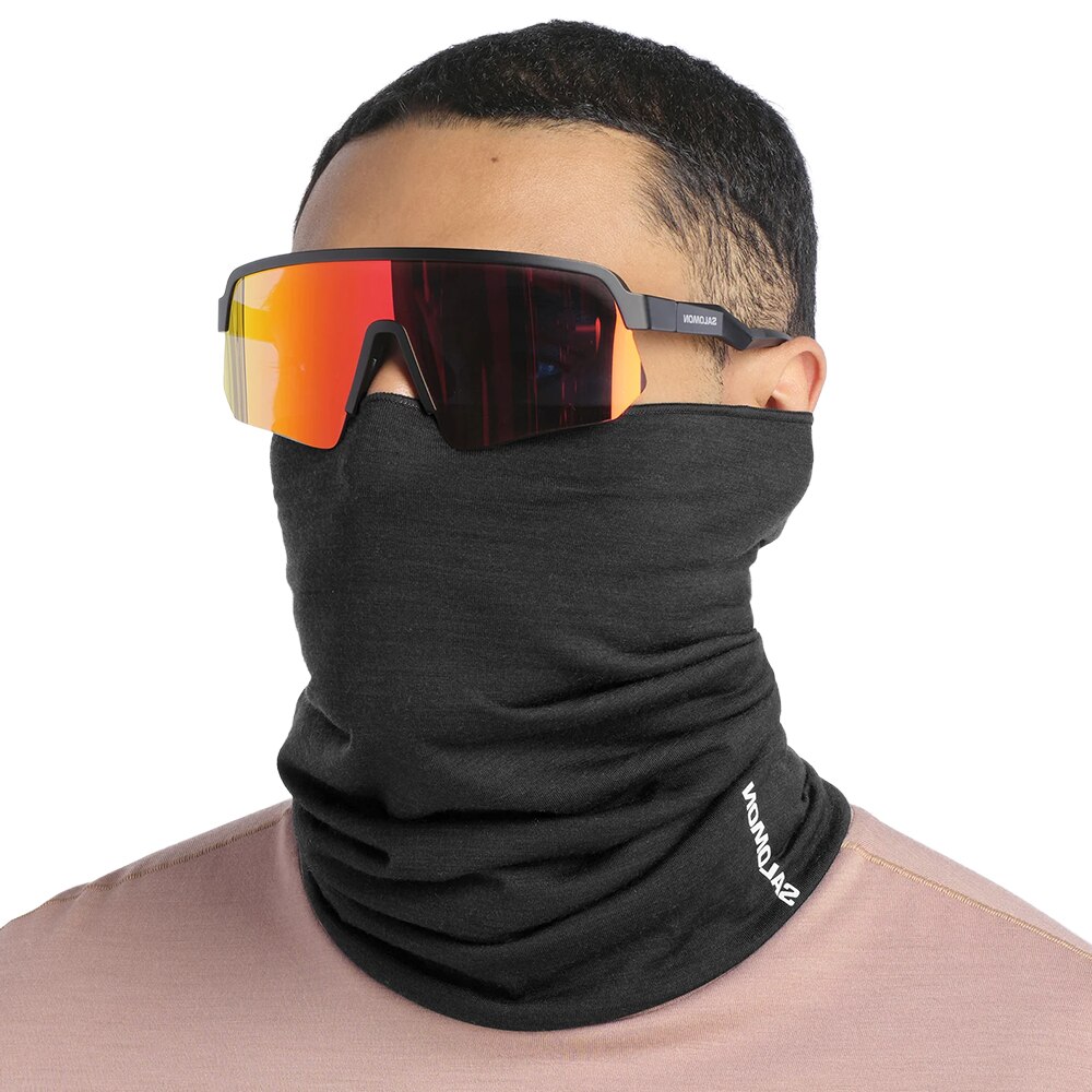 Salomon Merino Halsvarmer Sort
