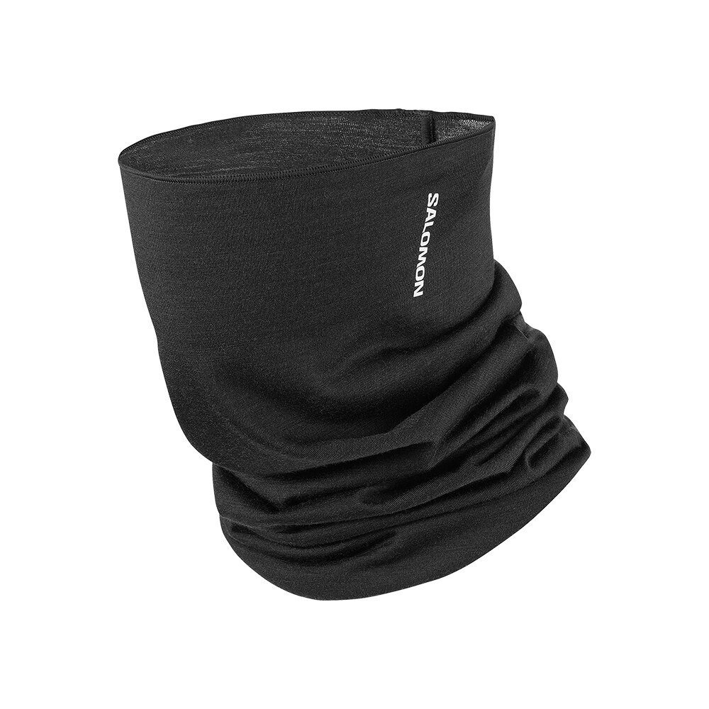 Salomon Merino Halsvarmer Sort