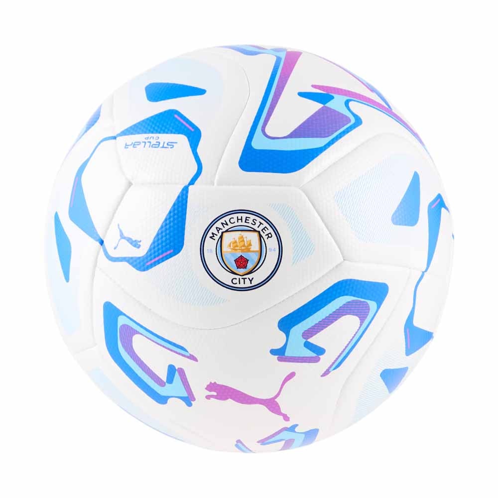 Puma Manchester City Stellar Cup Fotball 26/27 Hvit/Blå