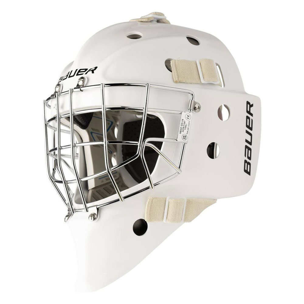 Bauer 950 Keepermaske Hockey Hvit