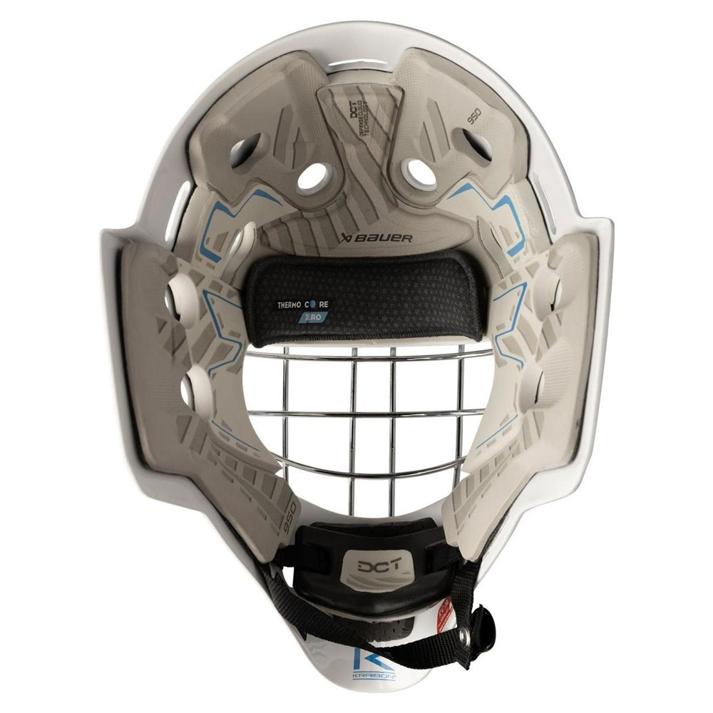 Bauer 950 Keepermaske Hockey Hvit