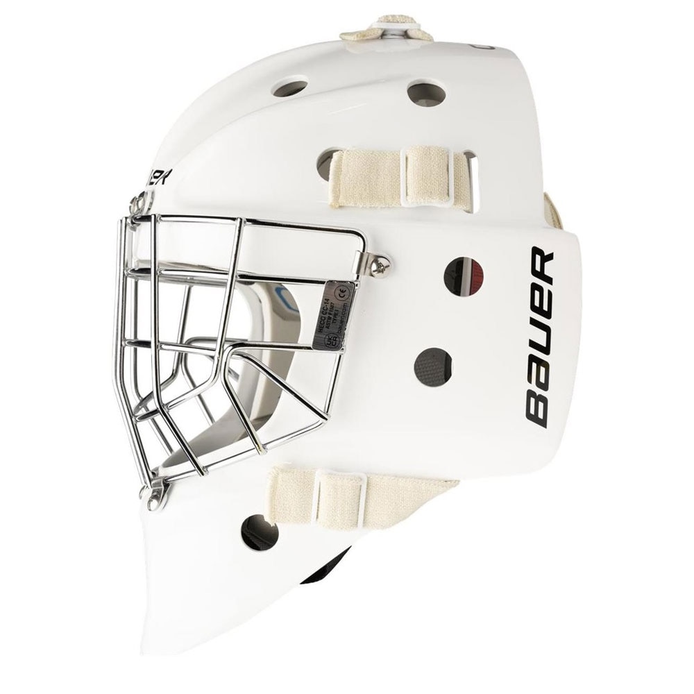 Bauer 950 Keepermaske Hockey Hvit