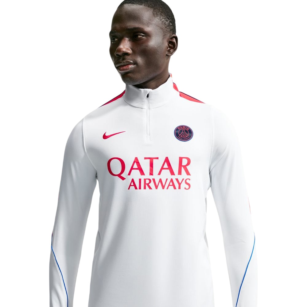 Nike PSG Dri-FIT Strike Treningsgenser 26/27 Hvit/Rød