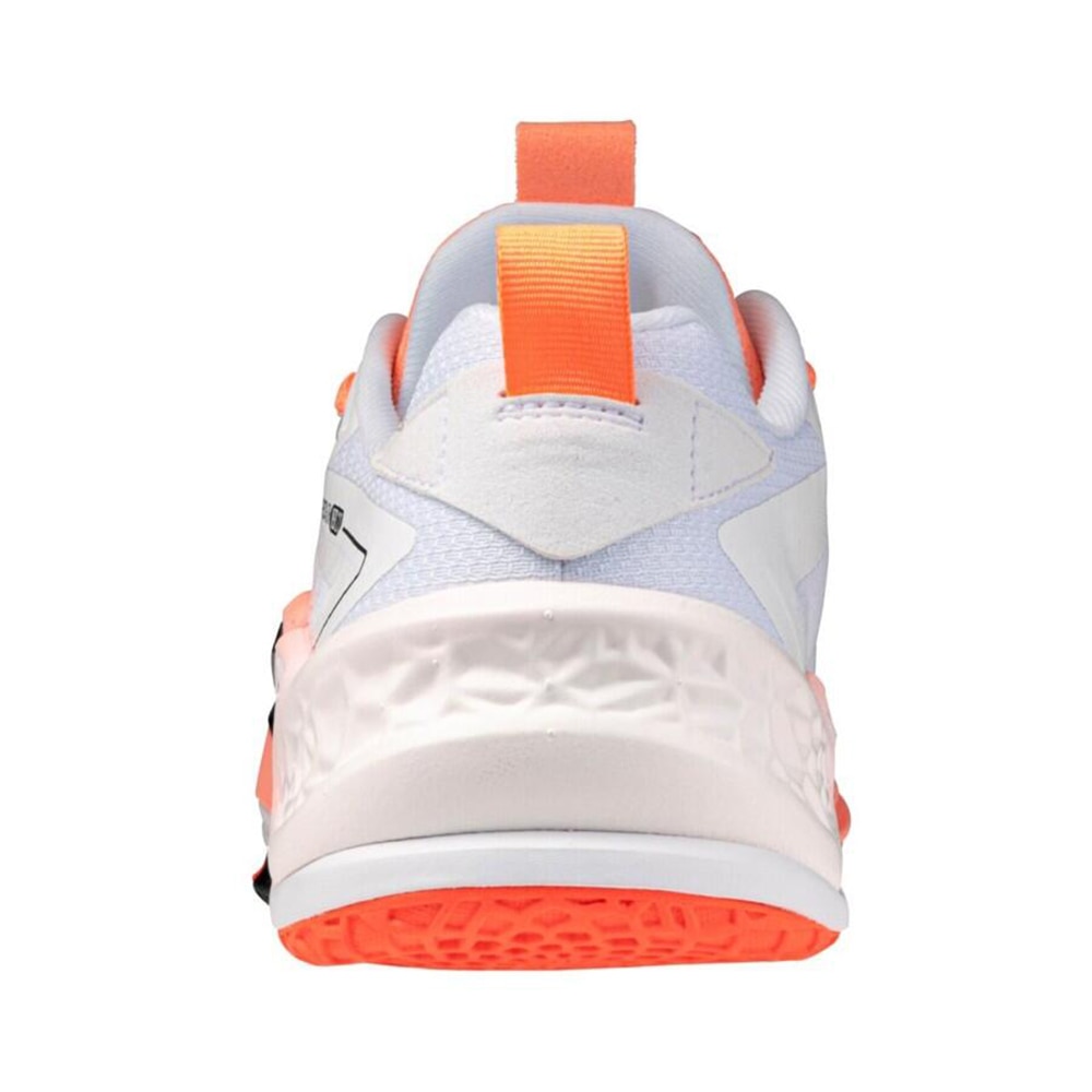 Mizuno Wave Stealth Neo 2.1 Håndballsko Hvit/Oransje/Sort