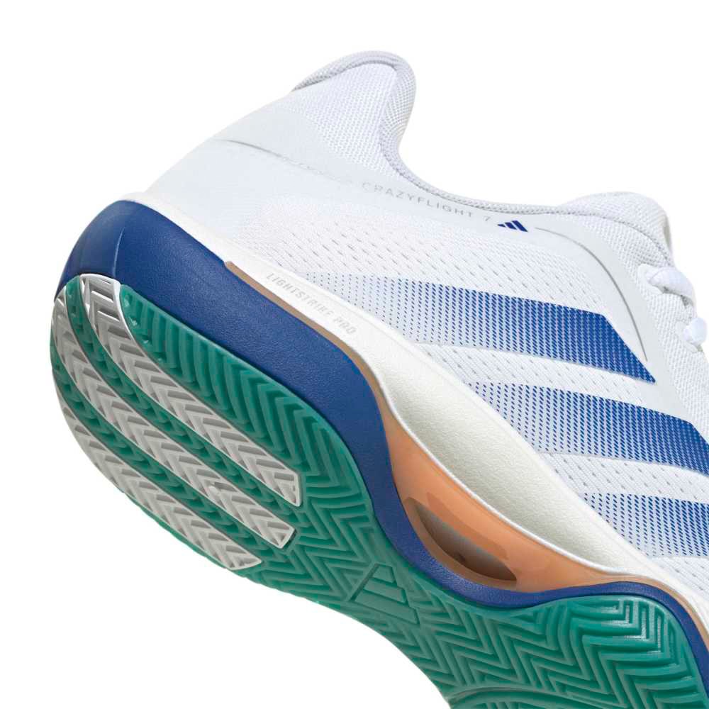 Adidas Crazyflight 7 Håndballsko Herre Hvit/Blå/Grønn