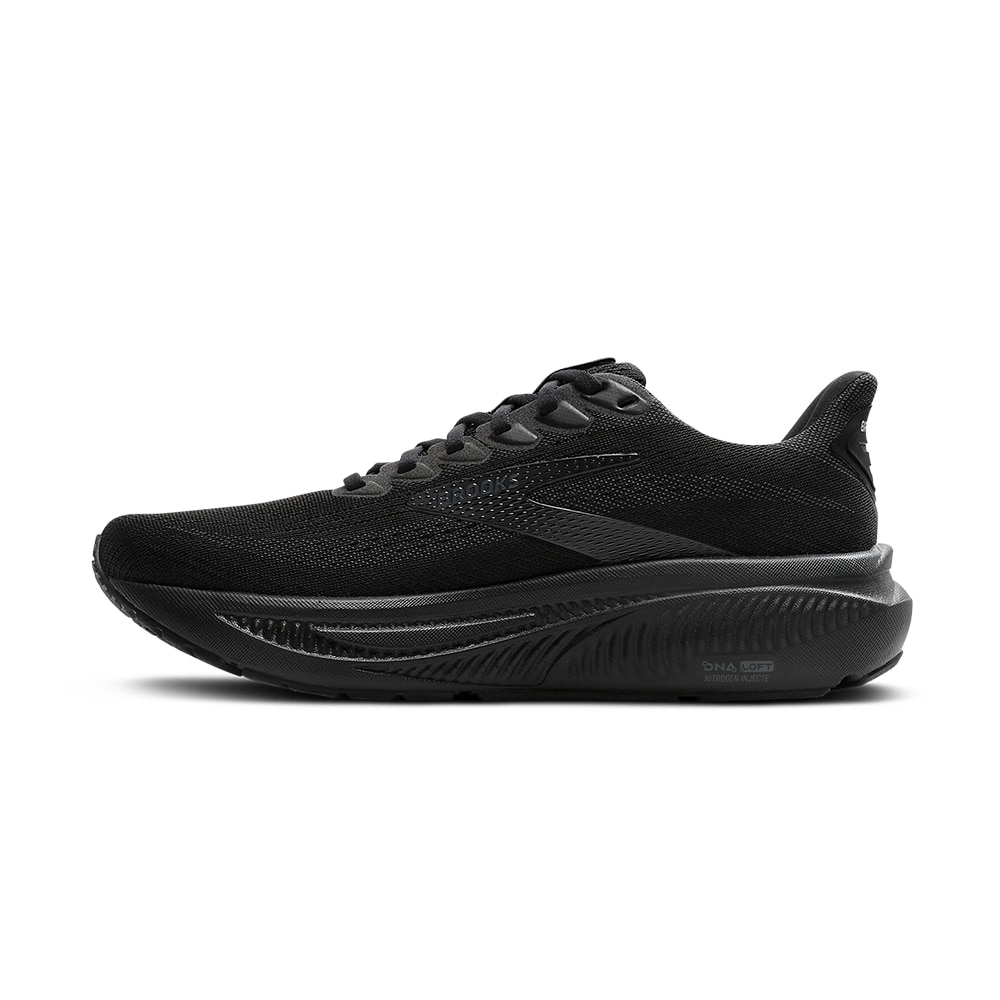 Brooks Ghost 17 Wide Løpesko Herre Sort