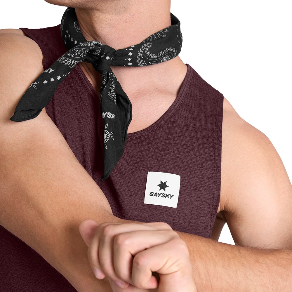 Saysky Clean Combat Pro Singlet Herre Burgunder