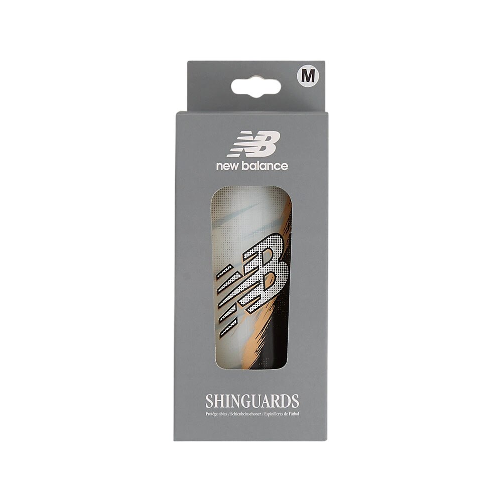 New Balance Furon Pro Slip Guard Leggskinn Hvit/Gull/Sort