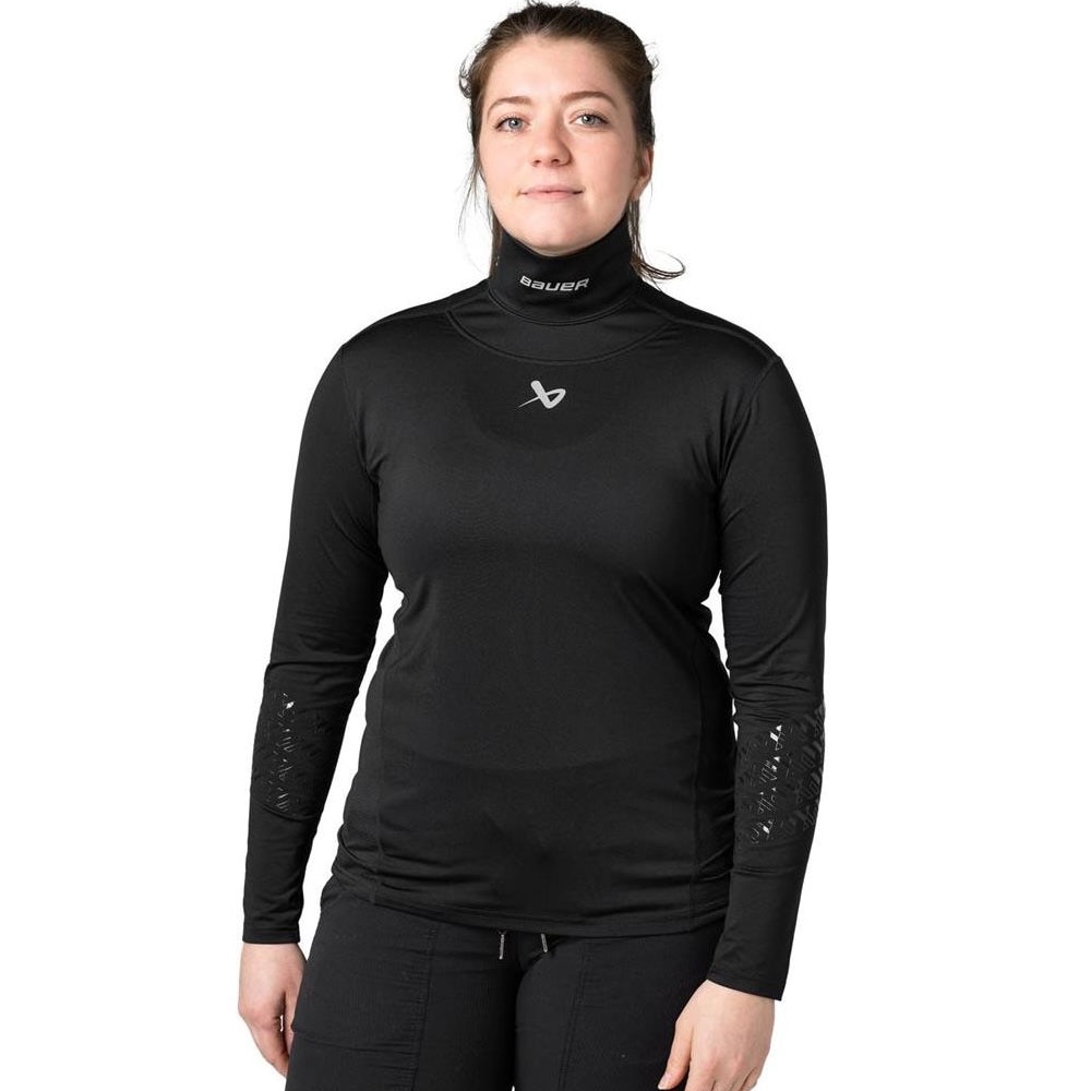 Bauer Langermet Top Dame med Integrert Halsbeskyttelse Hockey 420 kr