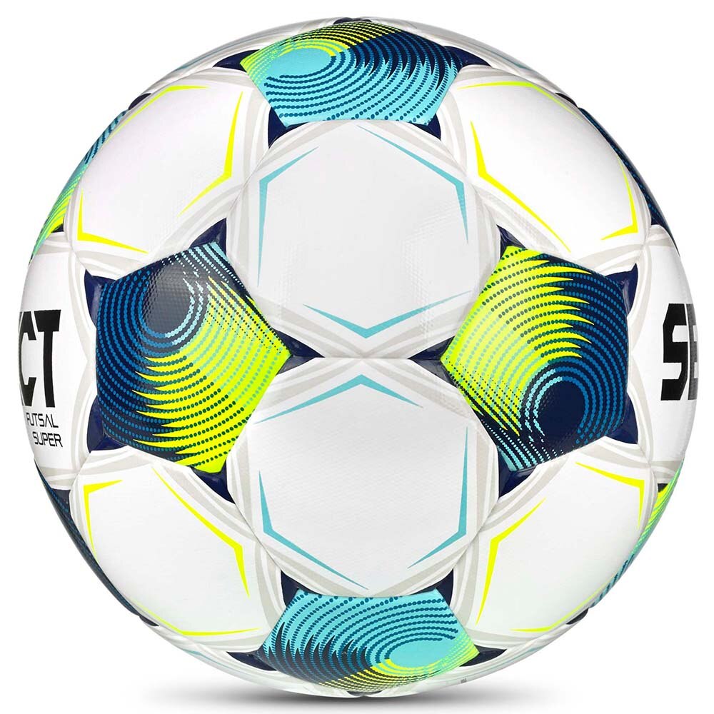 Select Futsal Super Fotball V26 Hvit/Blå/Gul
