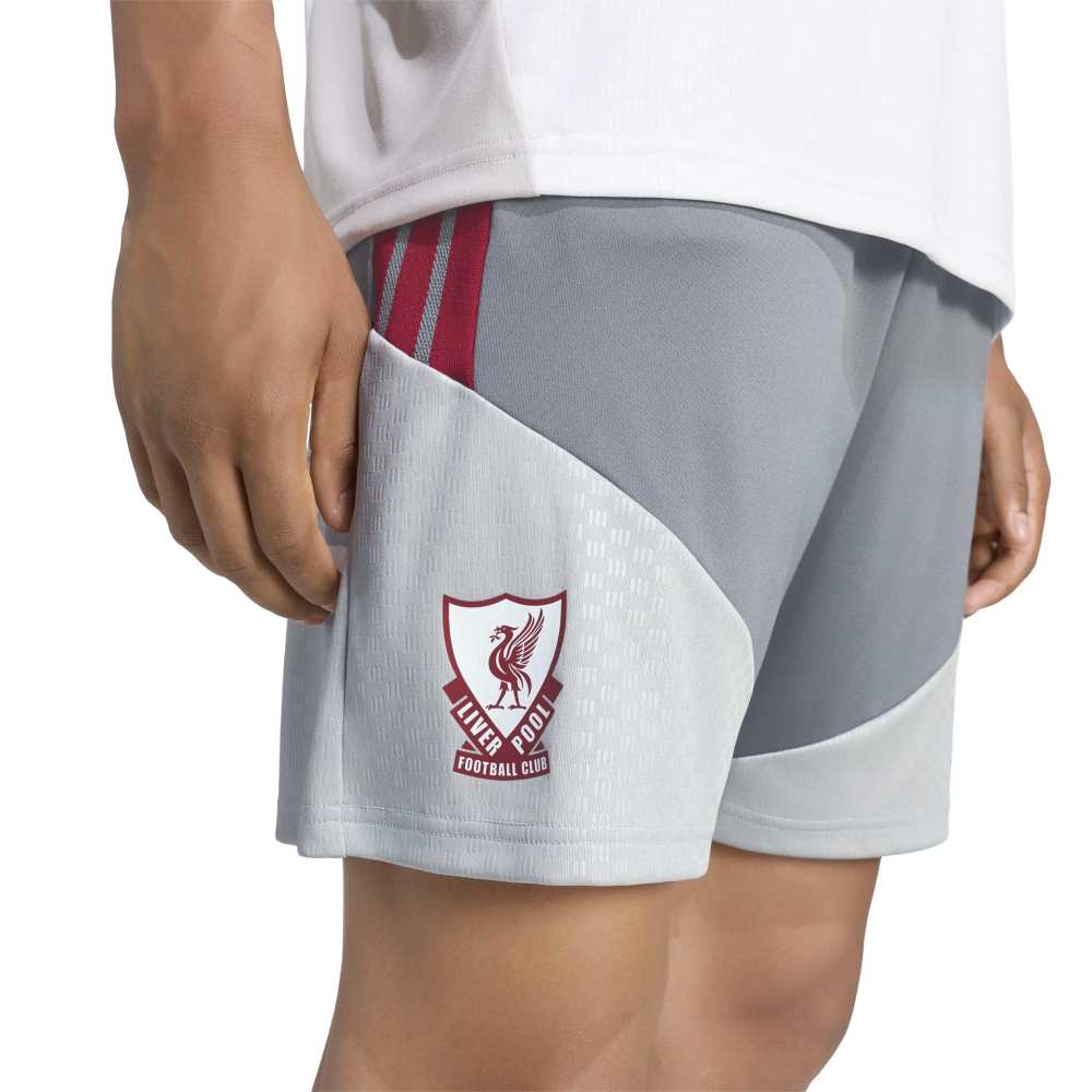 Adidas Liverpool FC Cup Tiro Treningsshorts 26/27 Grå/Rød