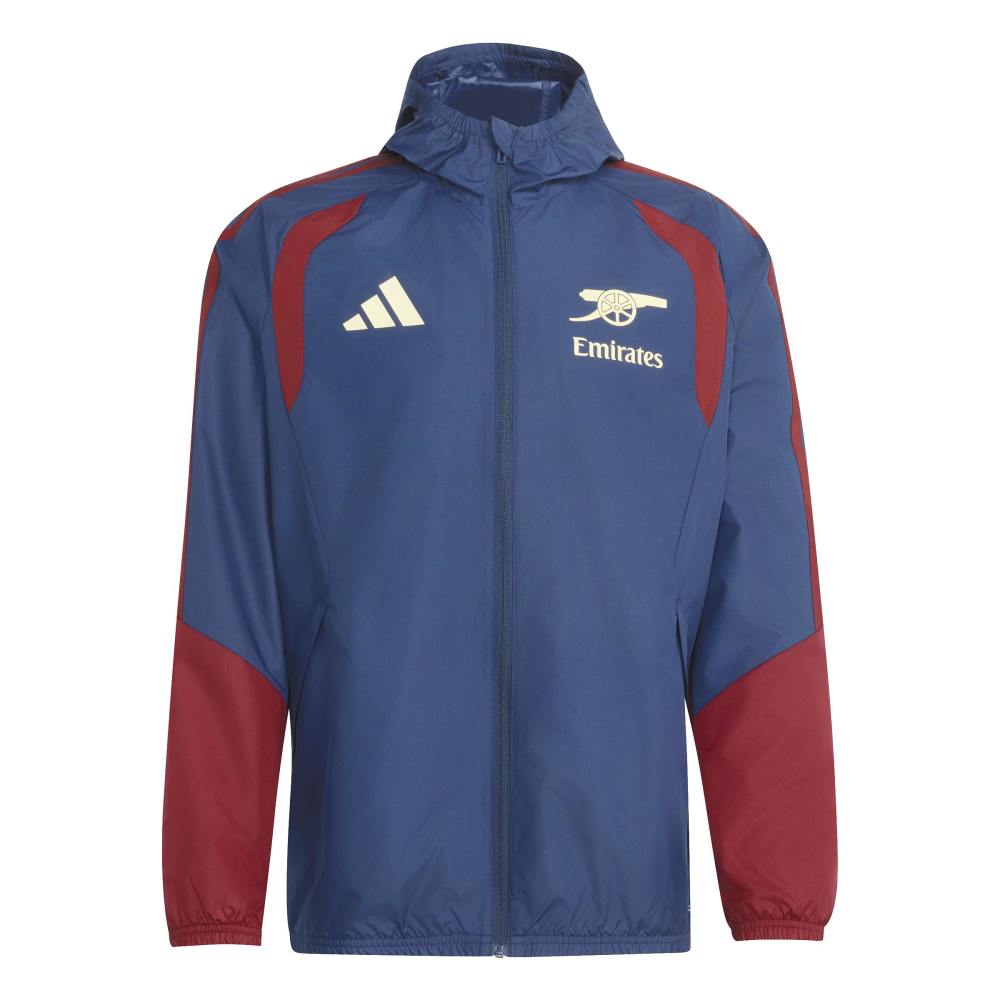 Adidas Arsenal Cup Tiro Allværsjakke 26/27 Marine/Rød