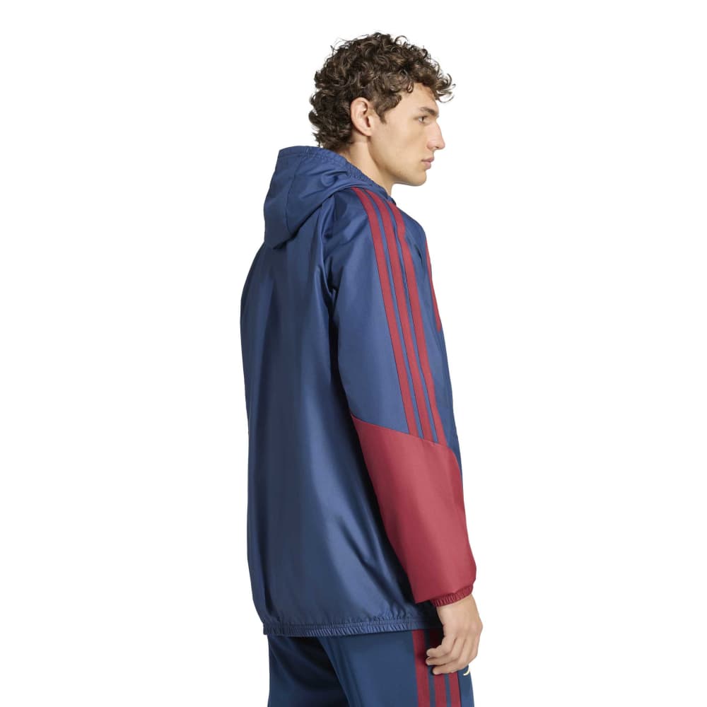Adidas Arsenal Cup Tiro Allværsjakke 26/27 Marine/Rød