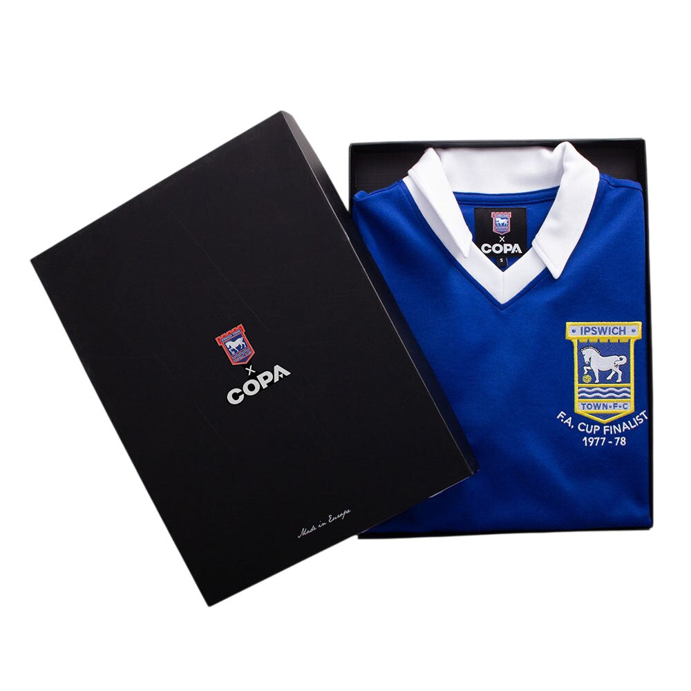 Copa Ipswich Town FC 1977-1978 Retro Fotballdrakt Hjemme