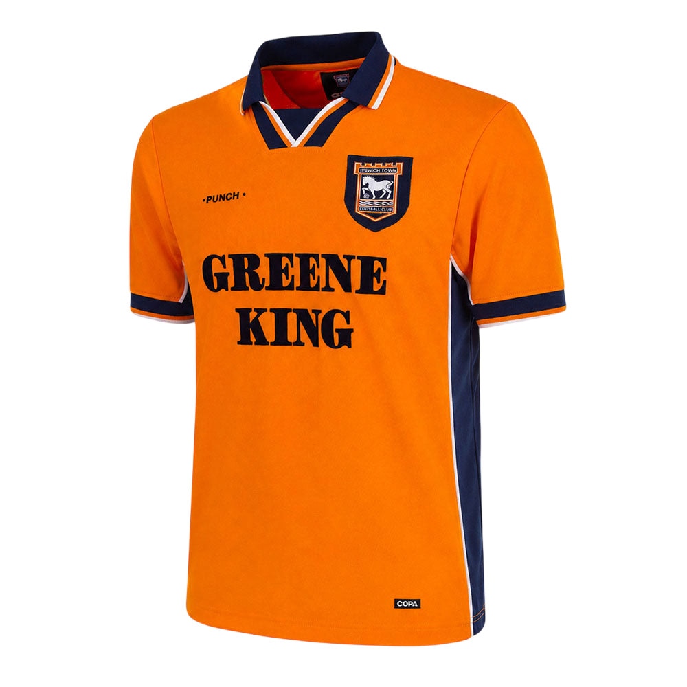 Copa Ipswich Town FC 1998-200 Retro Fotballdrakt Borte