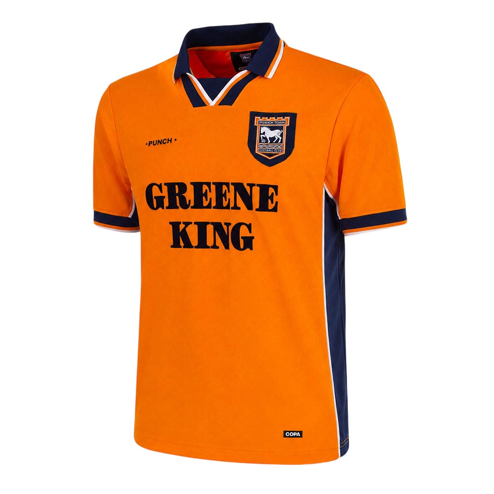 Copa Ipswich Town FC 1998-200 Retro Fotballdrakt Borte