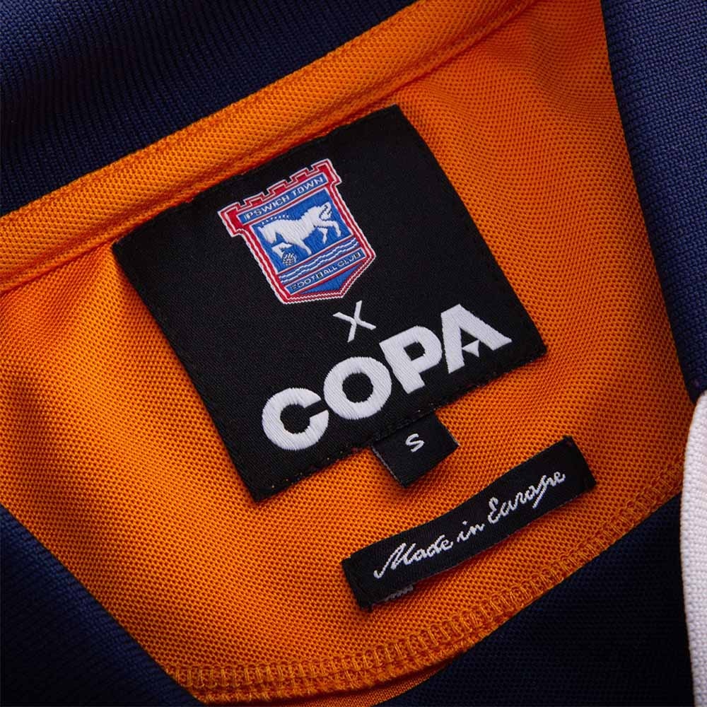 Copa Ipswich Town FC 1998-200 Retro Fotballdrakt Borte